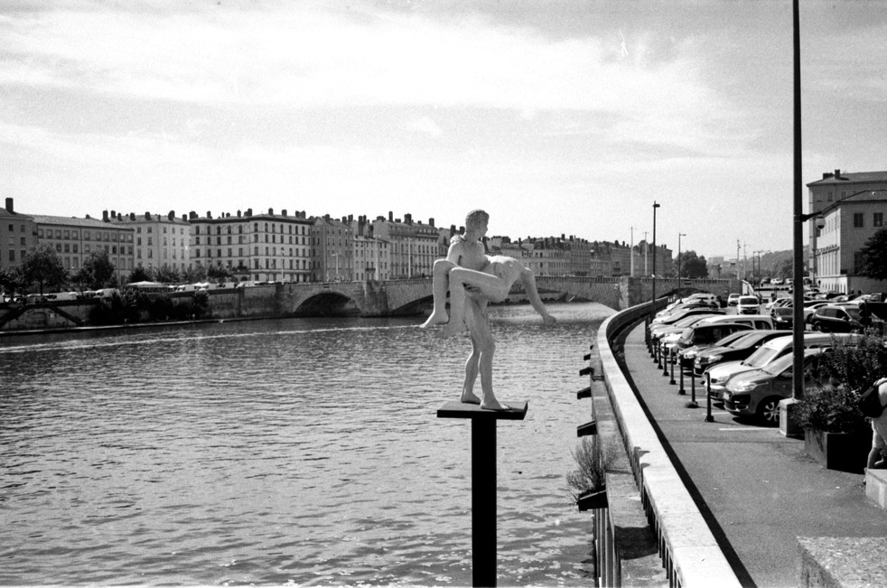 La Saône devant le Palais de Justice