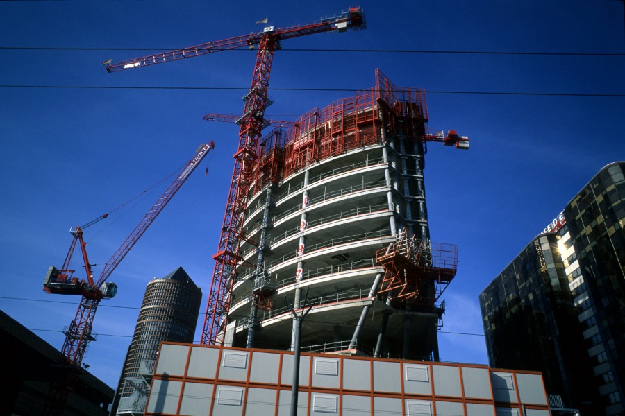 Chantier de la tour oxygene, Lyon