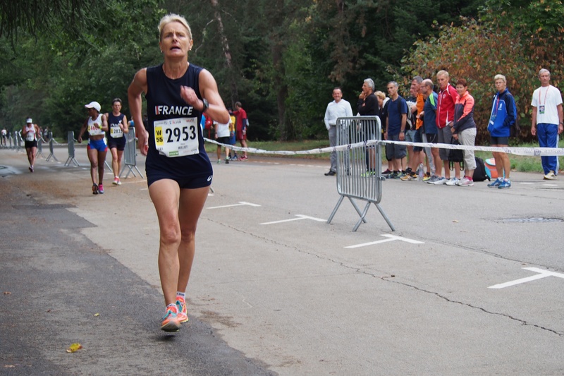 WMAC Lyon 2015, 10 août, 10km W50-64, Hélène Millet