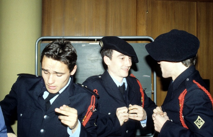 Gilles Gangloff, Gérard Bialek, Philippe Baconnier, AG 1983
