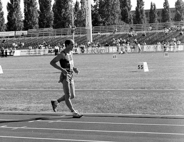 Dominique Guebey, Tours 14 aout 1988 #19 - w:720, h:557, 207319, JPEG Dominique Guebey, the race walker