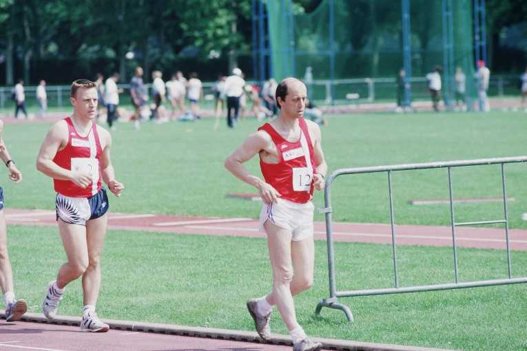 Stephane Fertin, Dominique Guebey, interclubs 97 #3989 - w:765, h:510, 43885, JPEG Dominique Guebey, the race walker