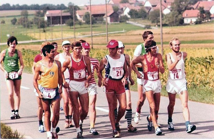 Marche athlétique,tour de Romandie, Daniel Brot, Bruno Secchi, Otto Bartsch, André Pierre, Veniamin Soldatenko, Gehrard Dorner, Robert Schhläppi, Siegfried Richter | w:720, h:468, 153017, JPEG Marche athlétique,tour de Romandie, Daniel Brot, Bruno Secchi, Otto Bartsch, André Pierre, Veniamin Soldatenko, Gehrard Dorner, Robert Schhläppi, Siegfried Richter