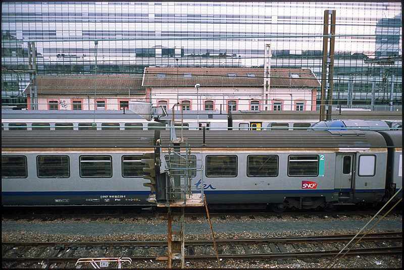 Immeuble Le Carat et la Gare des Brotteaux