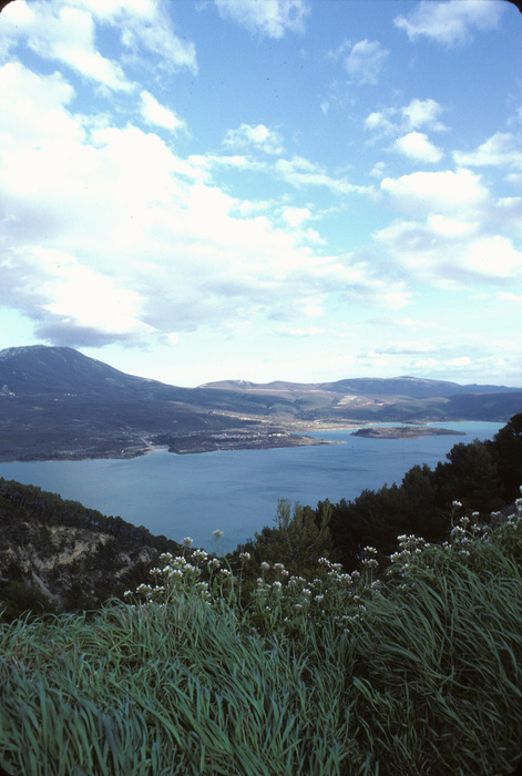 Verdon, lac de Sainte-Croix, objectif 24mm