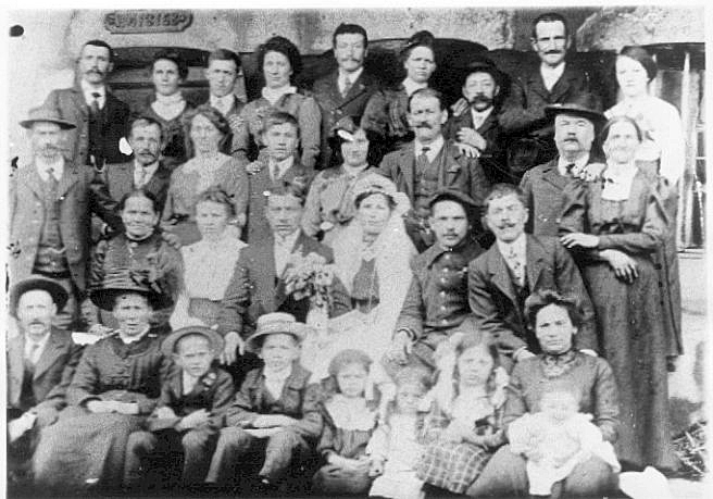 Mariage de Leon Guebey en 1914